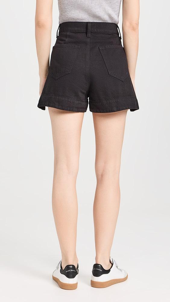 7 For All Mankind Tailored Slouch Shorts | Shopbop Product Image