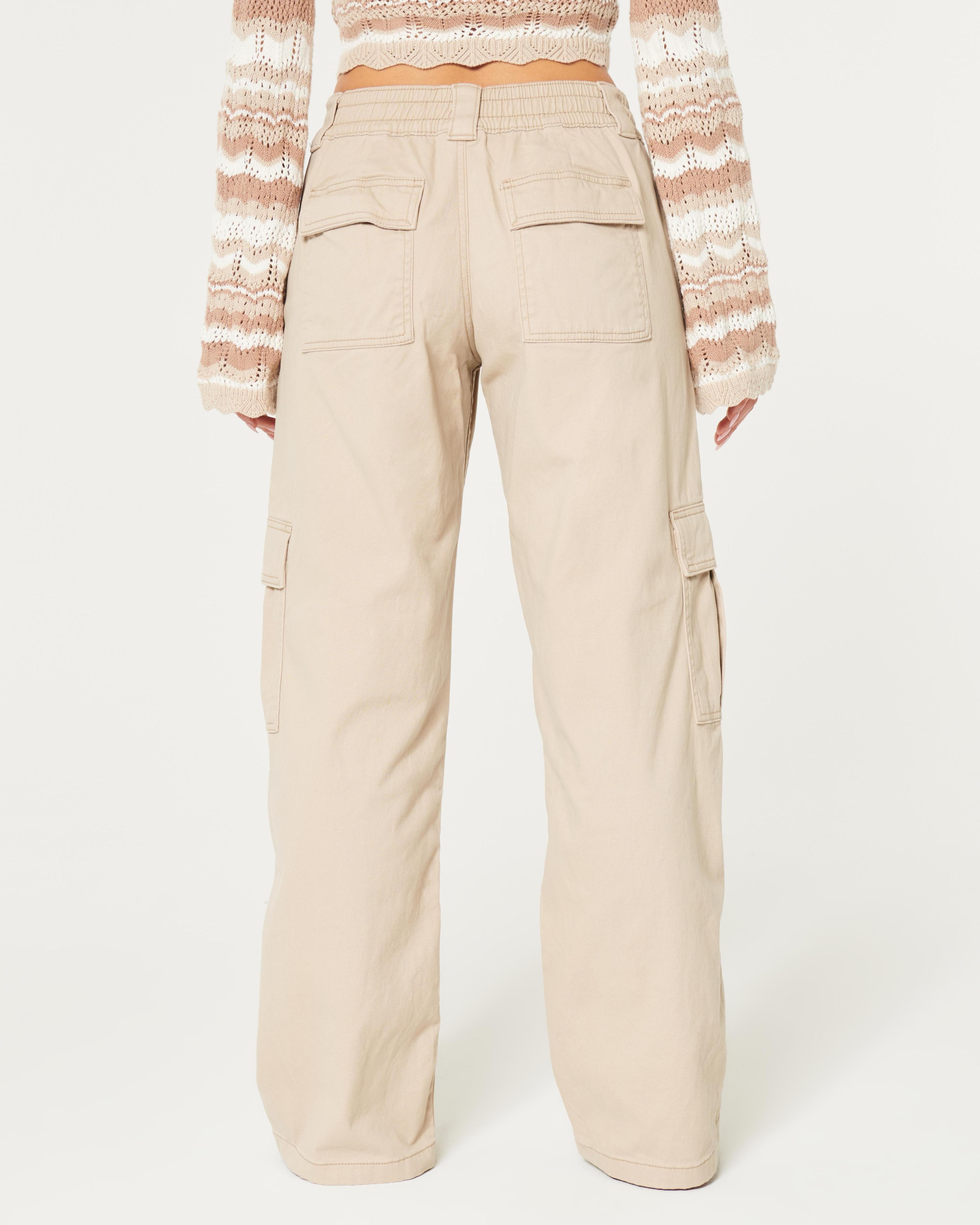 Low-Rise Baggy 4-Pocket Cargo Pants Product Image