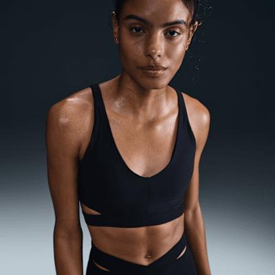 Nike Zenvy Rib Women's Light-Support Padded Sports Bra Product Image