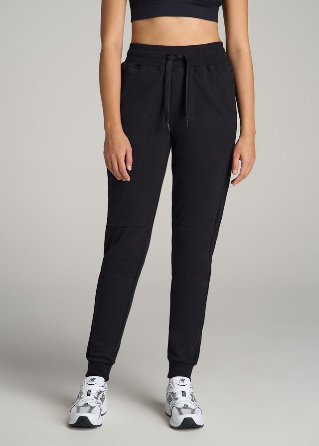 Wearever French Terry Tall Women's Joggers in Black Female Product Image