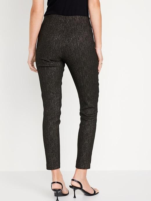 High-Waisted Pixie Skinny Ankle Pants Product Image