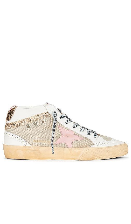 Golden Goose x REVOLVE Mid Star Sneaker in Pink. - size 40 (also in 36, 37, 38, 39) Product Image