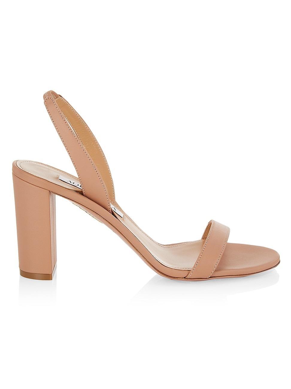 Womens So Nude Leather Sandals Product Image