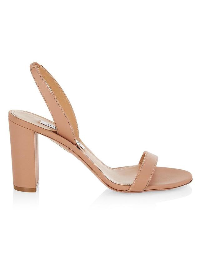 Womens So Nude Leather Sandals Product Image