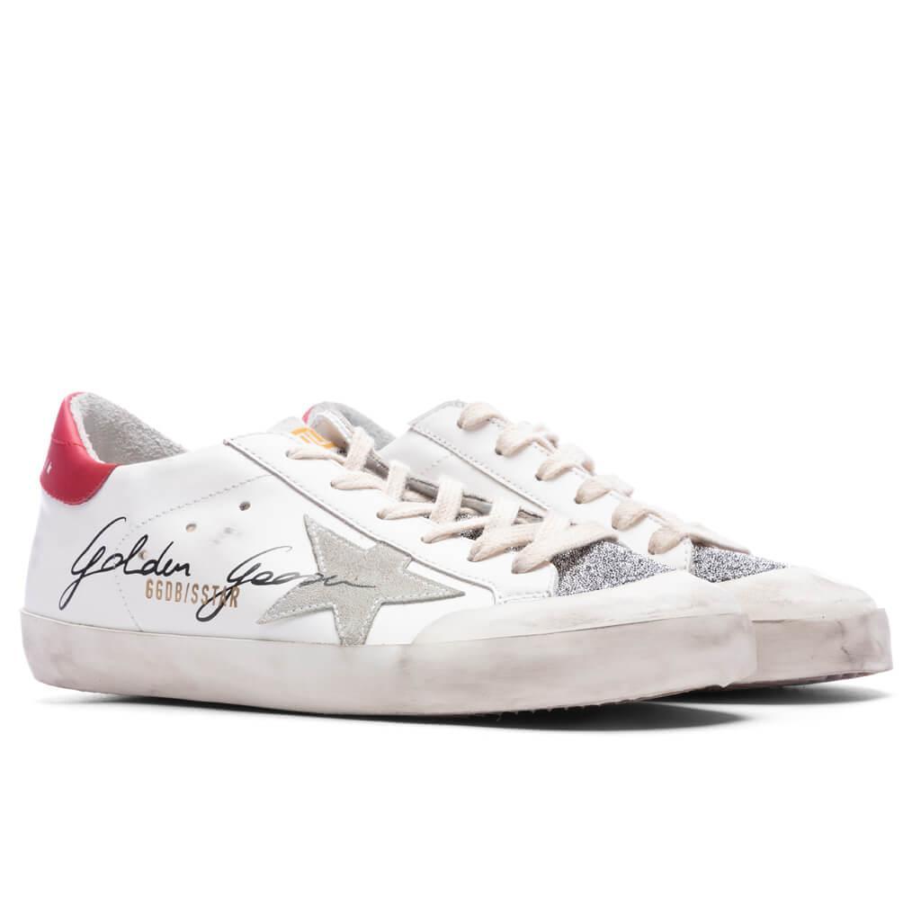 Women's Super-Star Penstar - White/Silver/Red Female Product Image