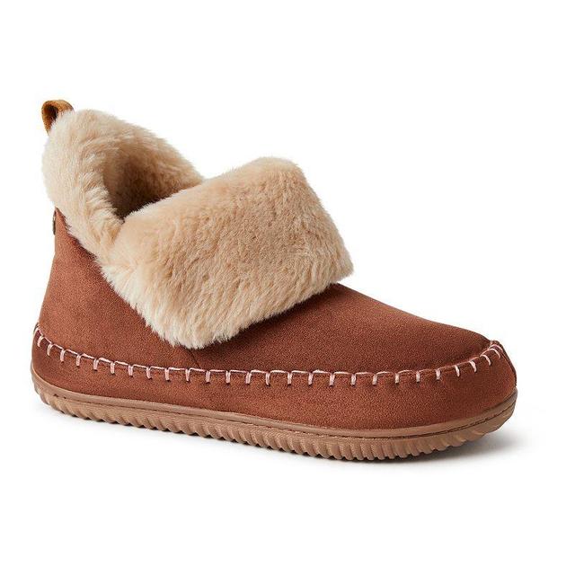 Alpine by Dearfoams Moritz Womens Bootie Slippers Brown Product Image