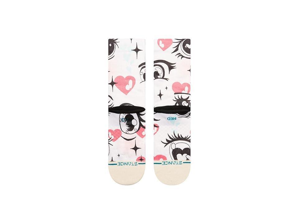 Stance For U Only (Canvas) Women's Crew Cut Socks Shoes Product Image