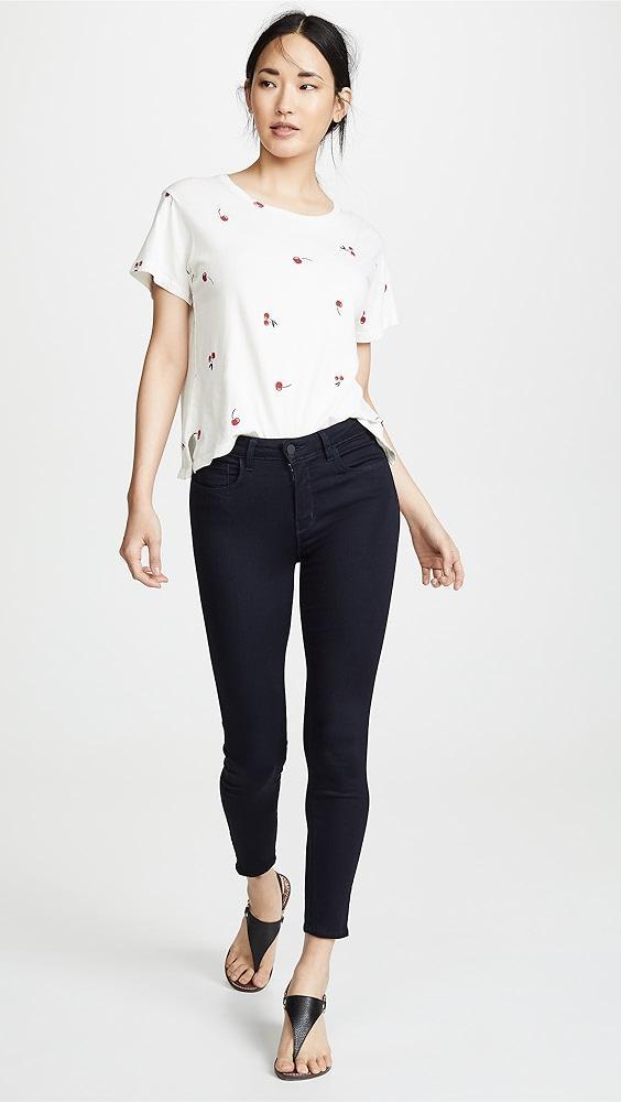 L'AGENCE Margot High Rise Lightweight Skinny Jeans | Shopbop Product Image