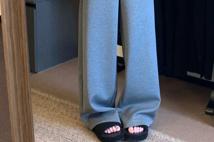 High Rise Wide Leg Sweatpants Product Image