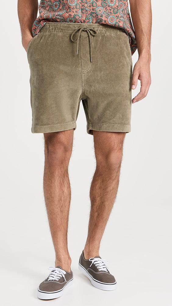 Faherty Drawstring Cord Shorts 6" | Shopbop Product Image