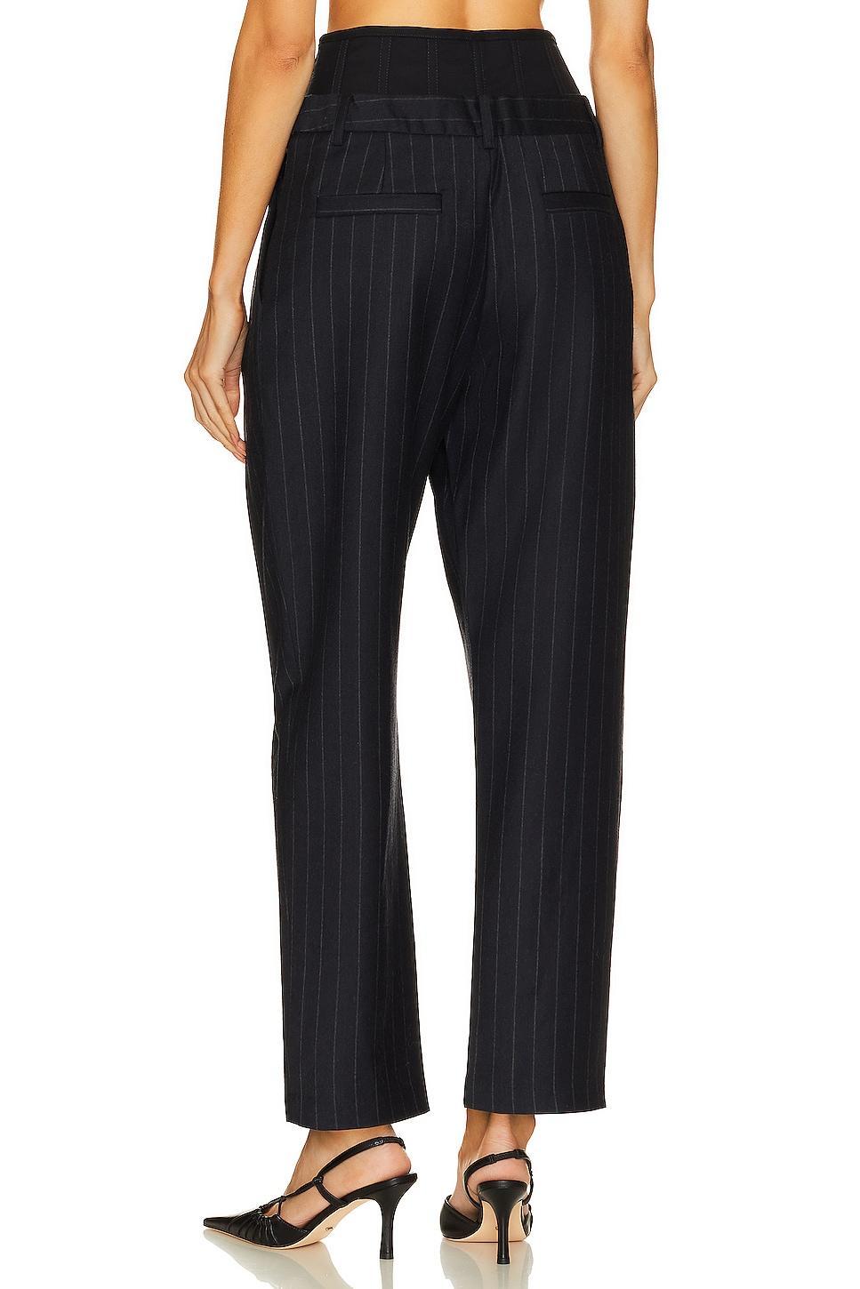 Silas Pinstripe Corset Trouser Marissa Webb Product Image