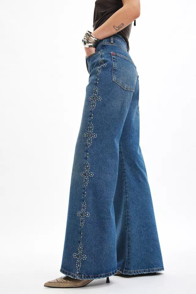 BDG Jessie Studded Mid-Rise Bootcut Jean Product Image