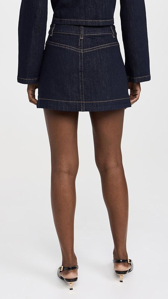 BARDOT Lorenzo Denim Mini Skirt | Shopbop Product Image