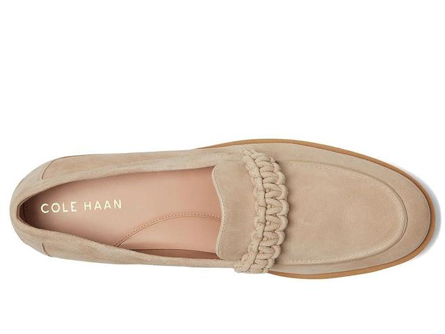 Cole Haan Greta Loafers (Dark Latte Suede) Women's Flat Shoes Product Image