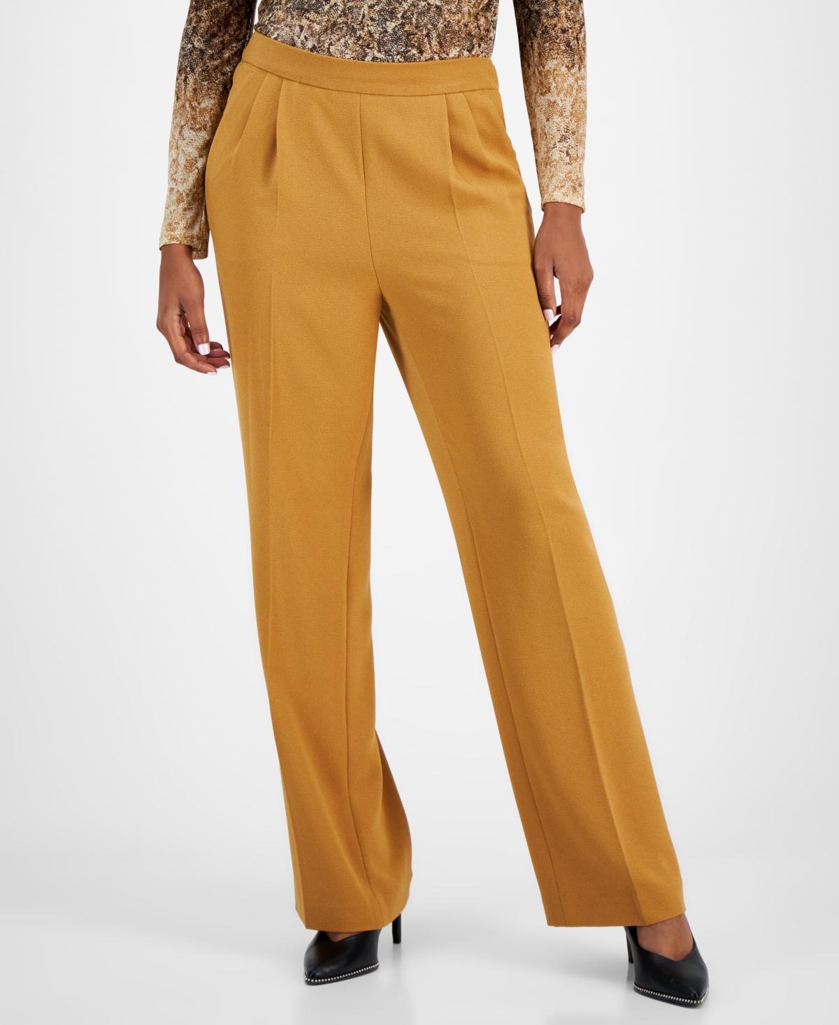 Bar Iii Womens High-Rise Wide-Leg Pants, Created for Macys Product Image