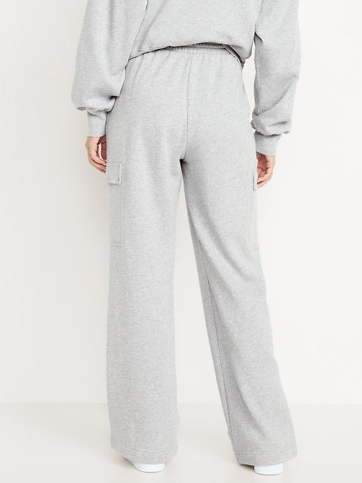 Extra High-Waisted SoComfy Cargo Wide-Leg Sweatpants Product Image