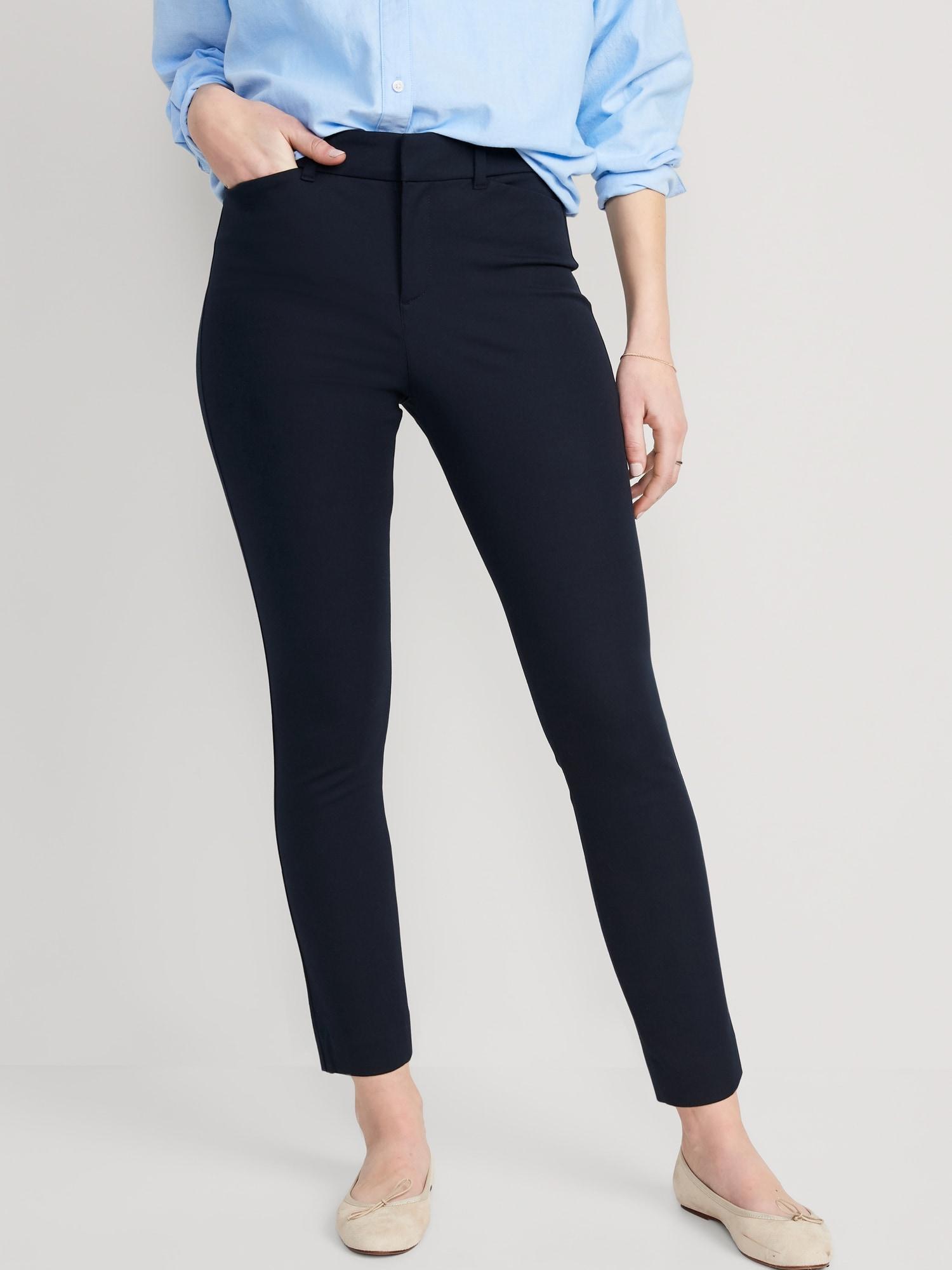 High-Waisted Pixie Skinny Ankle Pants Product Image