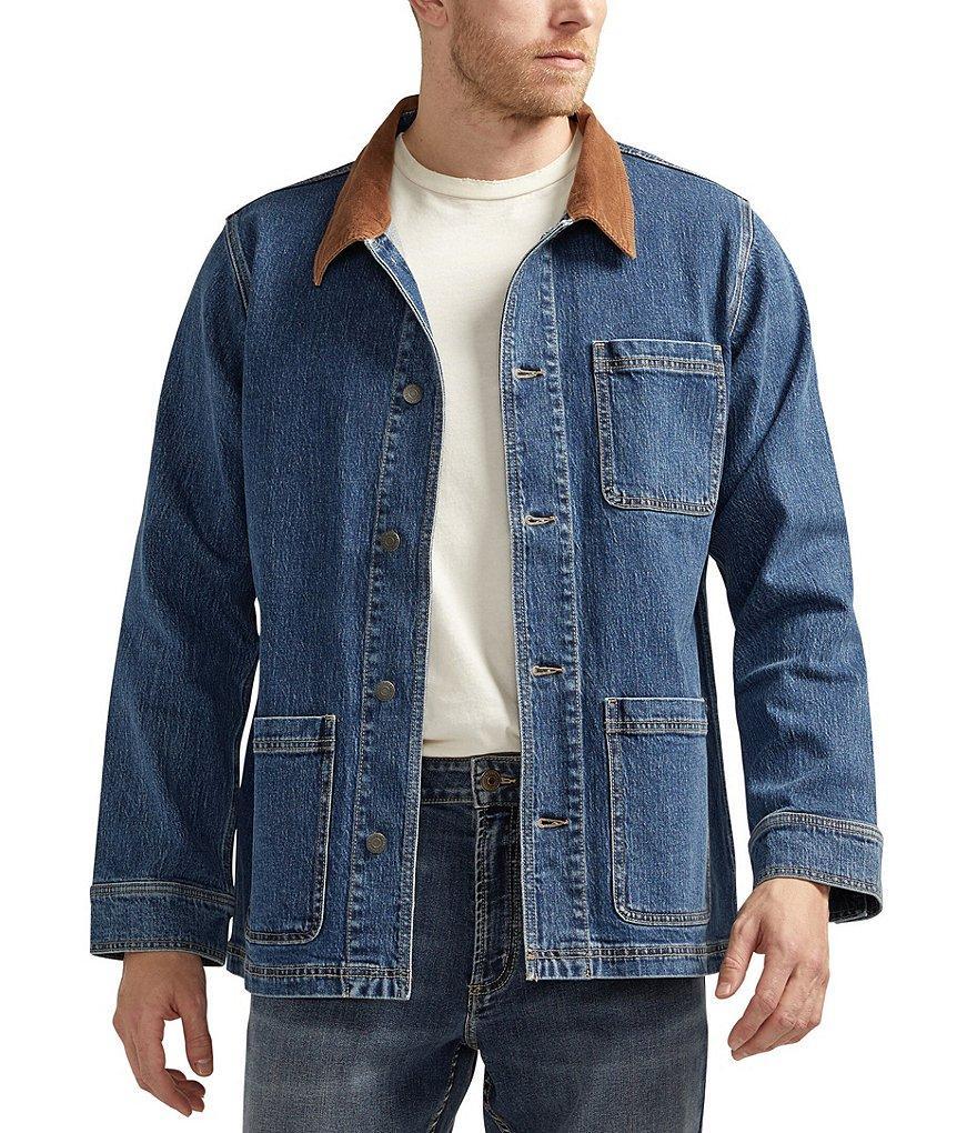 Silver Jeans Co. Relaxed Fit Denim Chore Jacket Product Image