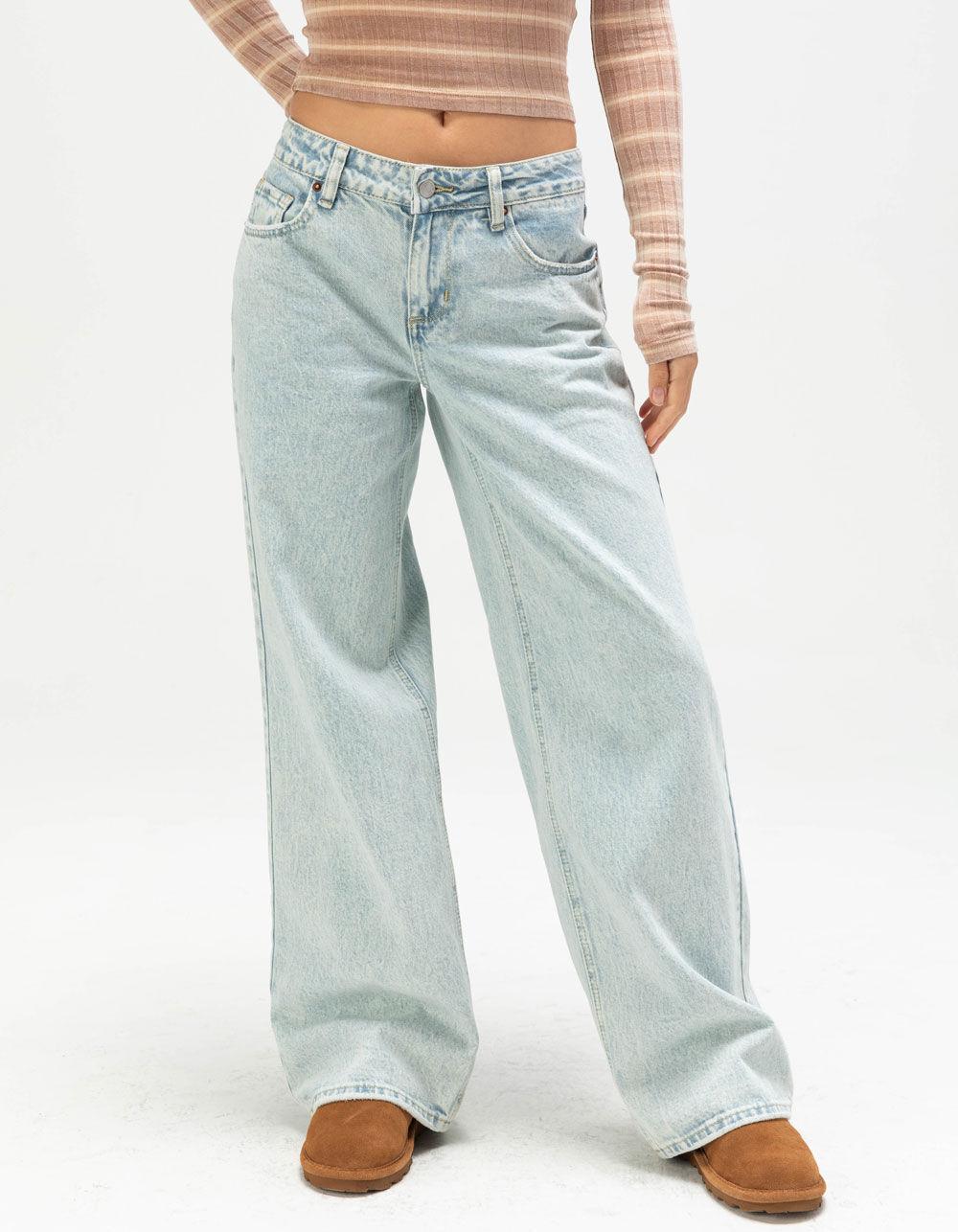 RSQ Womens Low Rise Baggy Jeans Product Image