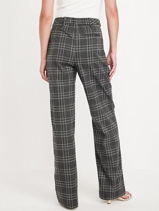 Extra High-Waisted Taylor Wide-Leg Trouser Pants Product Image