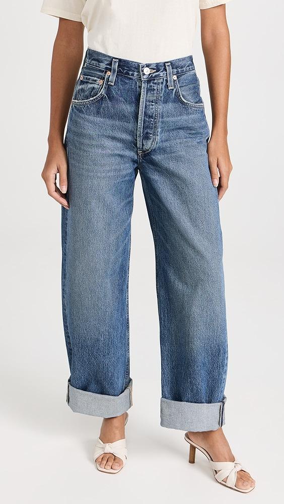 Citizens of Humanity Ayla Baggy Cuffed Crop Jeans | Shopbop Product Image