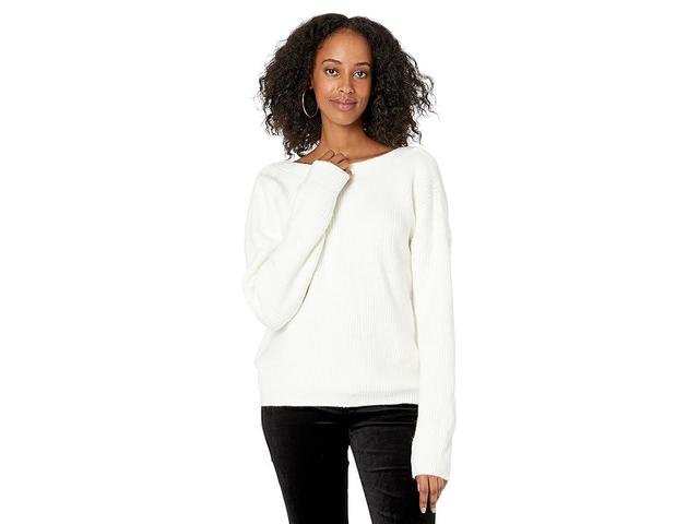 Bardot The Cross-Back Knit (Ivory) Women's Clothing Product Image