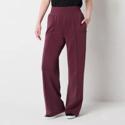 Stylus Womens High Rise Wide Leg Pull-On Pants Product Image