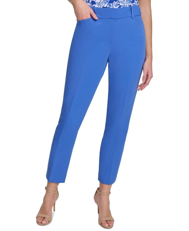 Tommy Hilfiger Womens Mid Rise Slim Ankle Pants Product Image