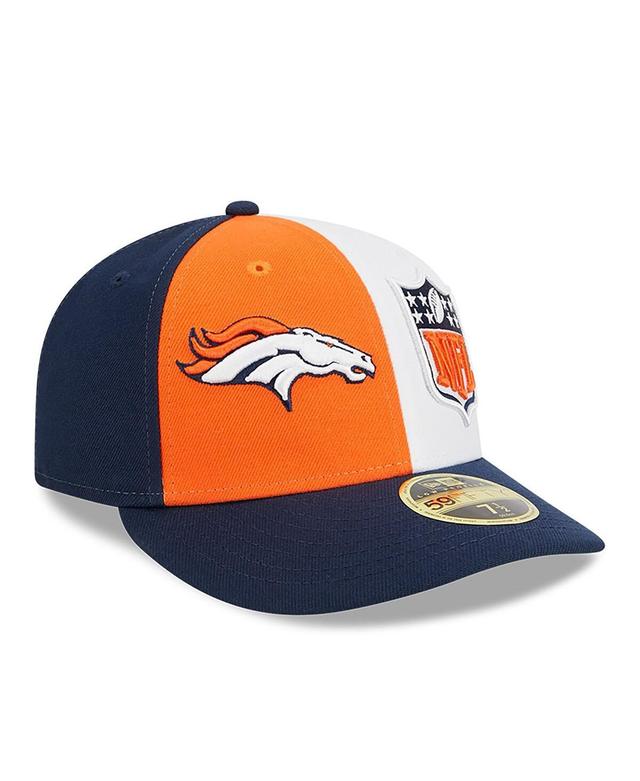 Mens New Era Orange Denver Broncos 2023 Sideline Low Profile 59FIFTY Fitted Hat - Orange Product Image