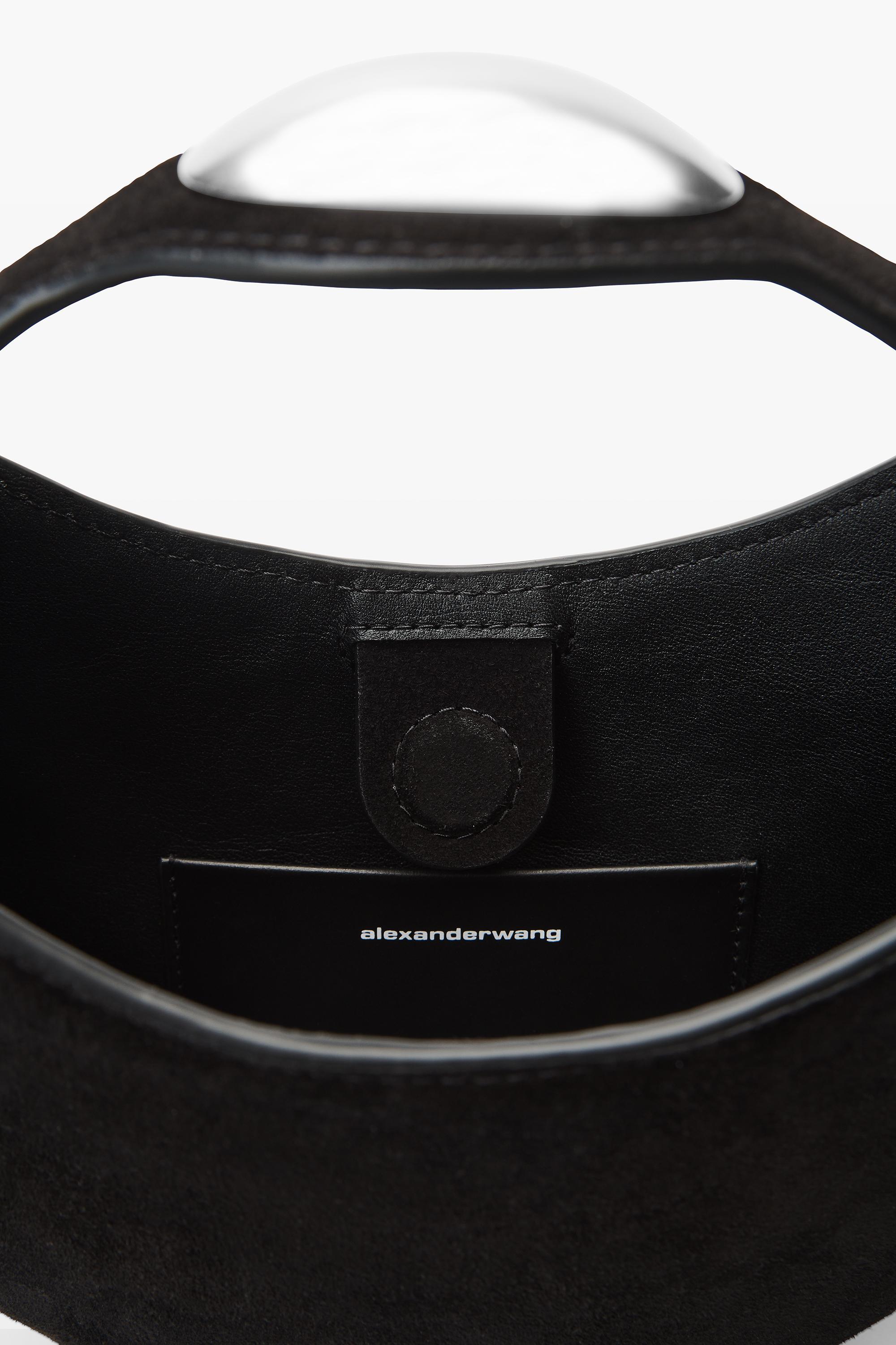 Dome Circular Top-handle Bag In Calf Leather Product Image