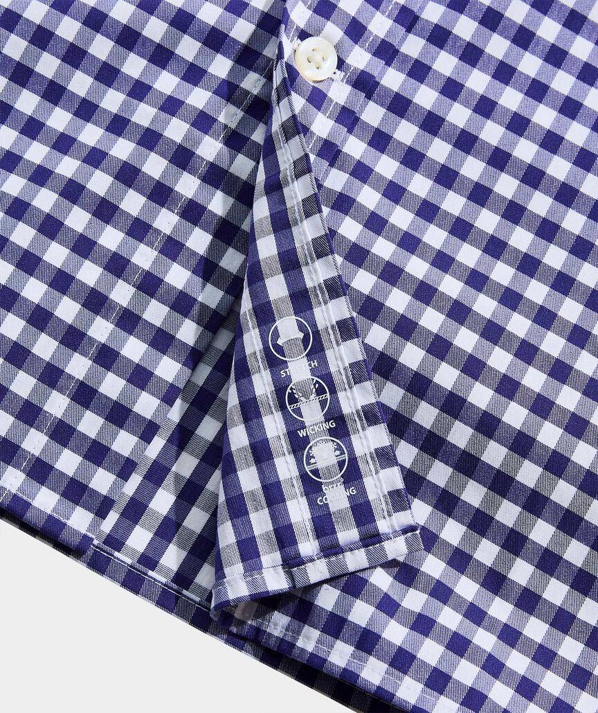 On-The-Go brrrº Gingham Shirt Product Image