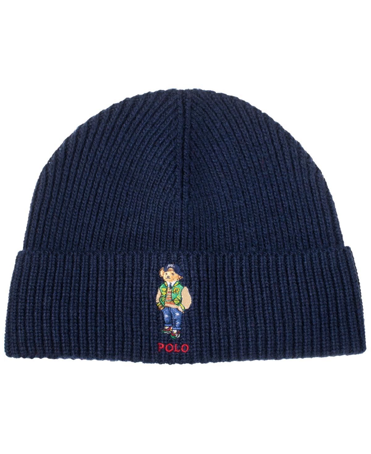 Polo Ralph Lauren Mens Signature Varsity Bear Beanie Product Image