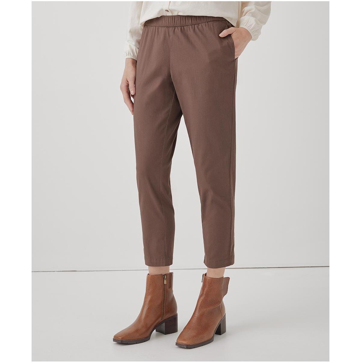 Womens Boulevard Brushed Twill Pull-On Pant L Product Image