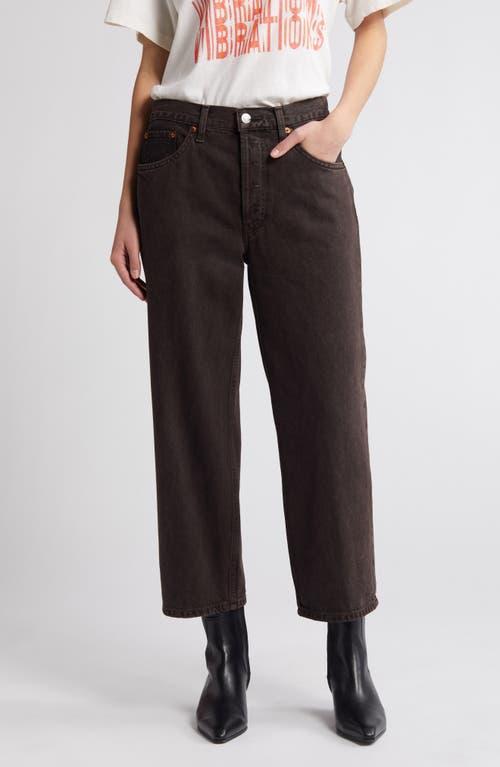 Re/Done Loose Fit Crop Wide Leg Jeans Product Image