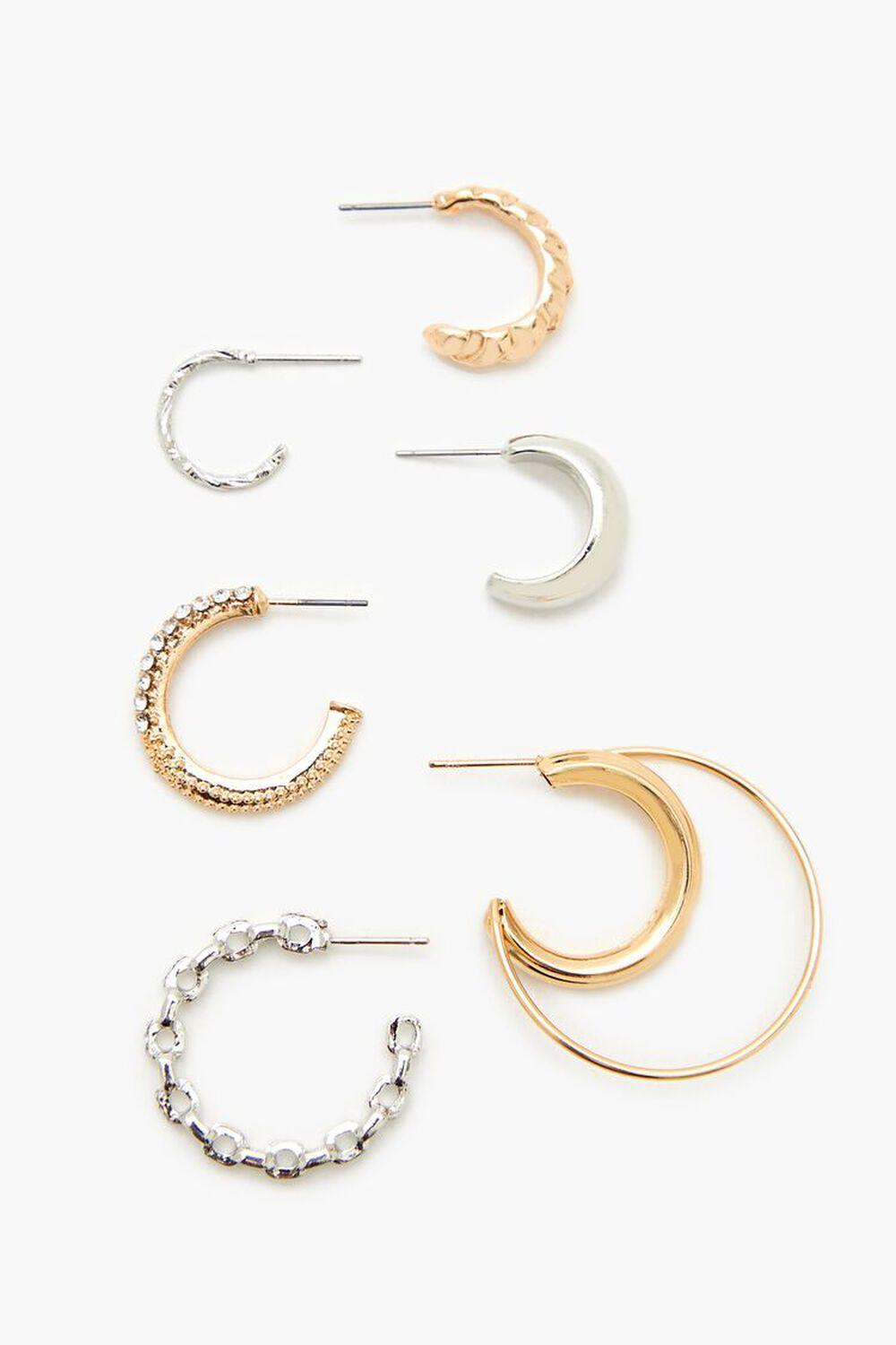 Assorted Hoop Earring Set | Forever 21 Product Image