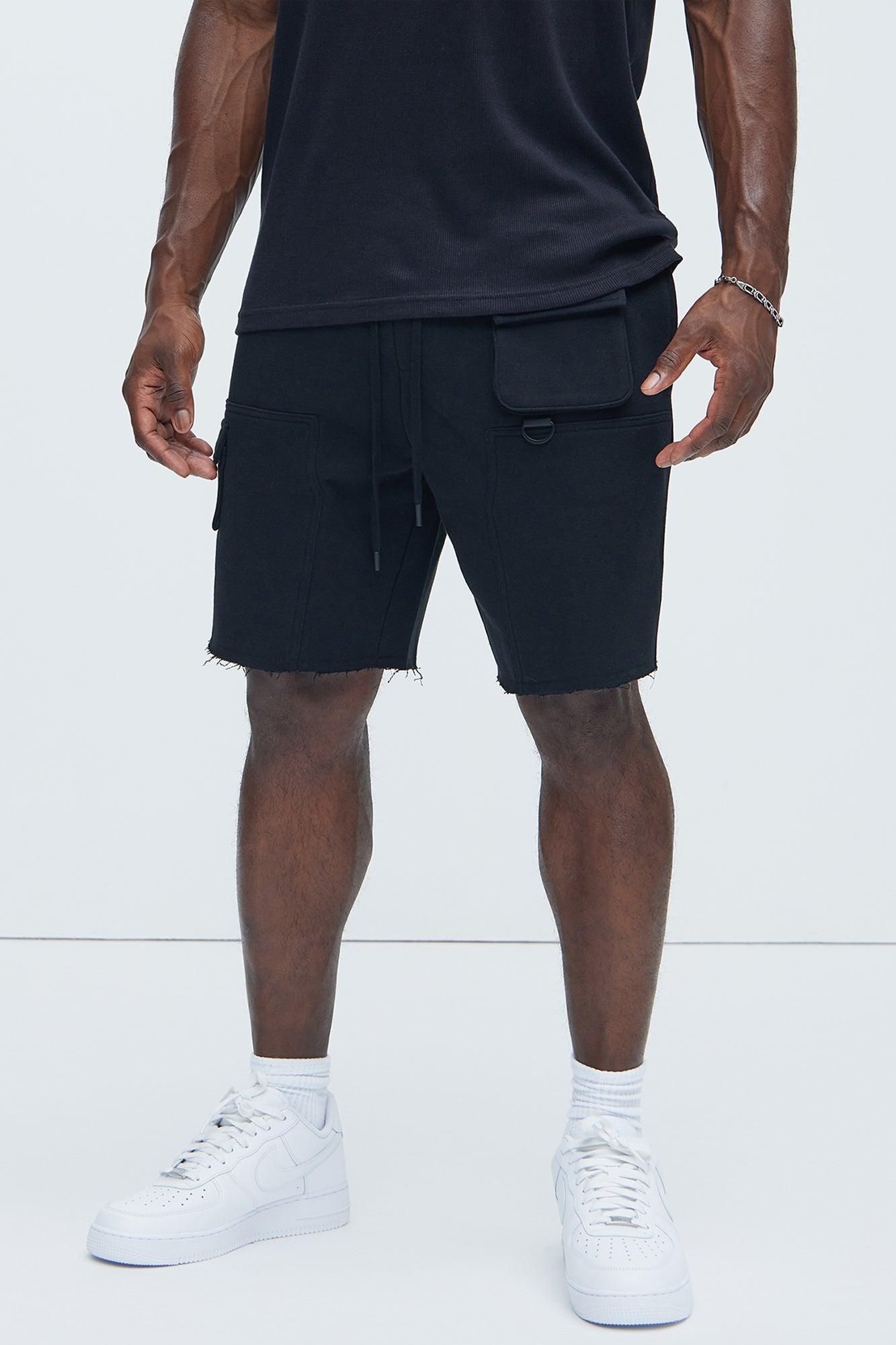 Tyson Keep It Going Carpenter Sweat Shorts - Black Product Image