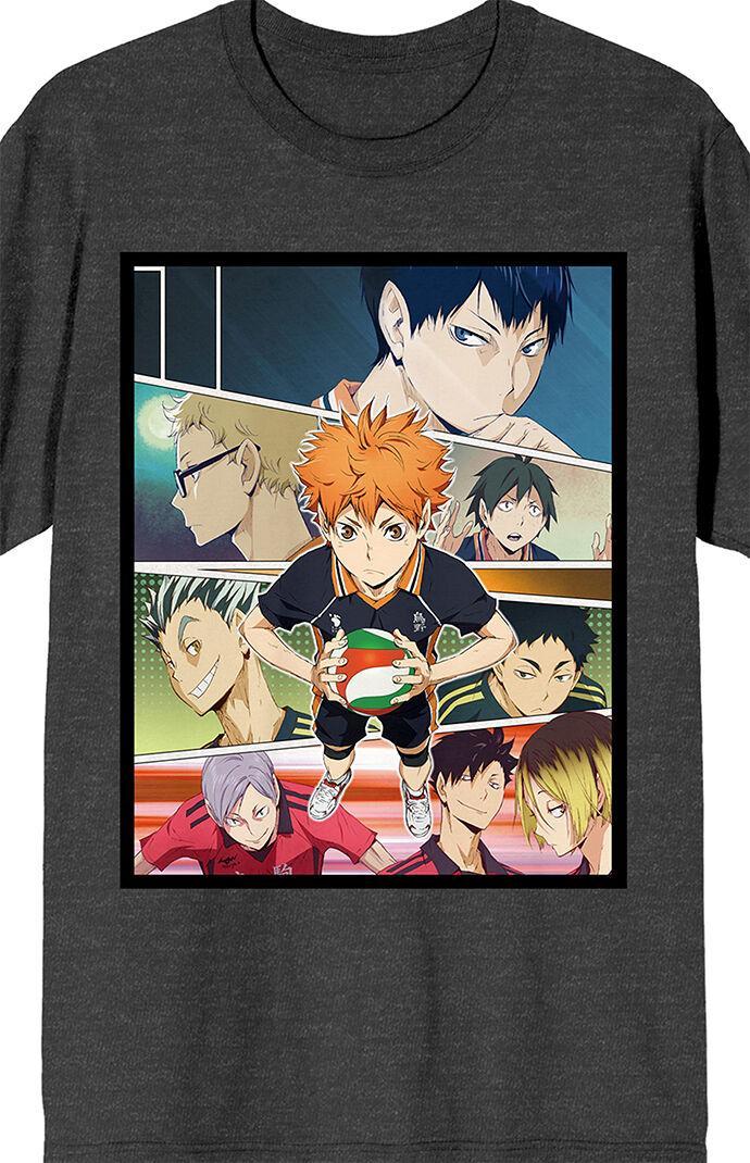 Men's Haikyu Shy Hinata Anime T-Shirt Product Image