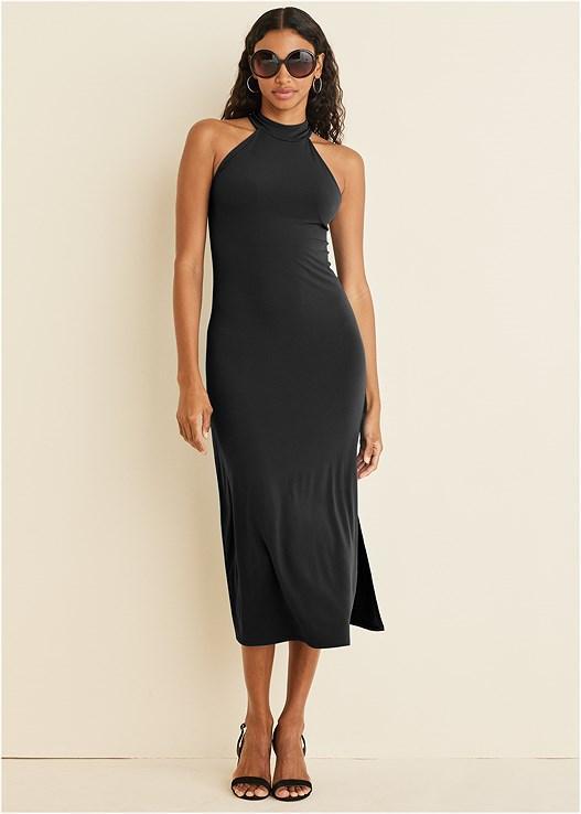 High Neck Midi Dress product image