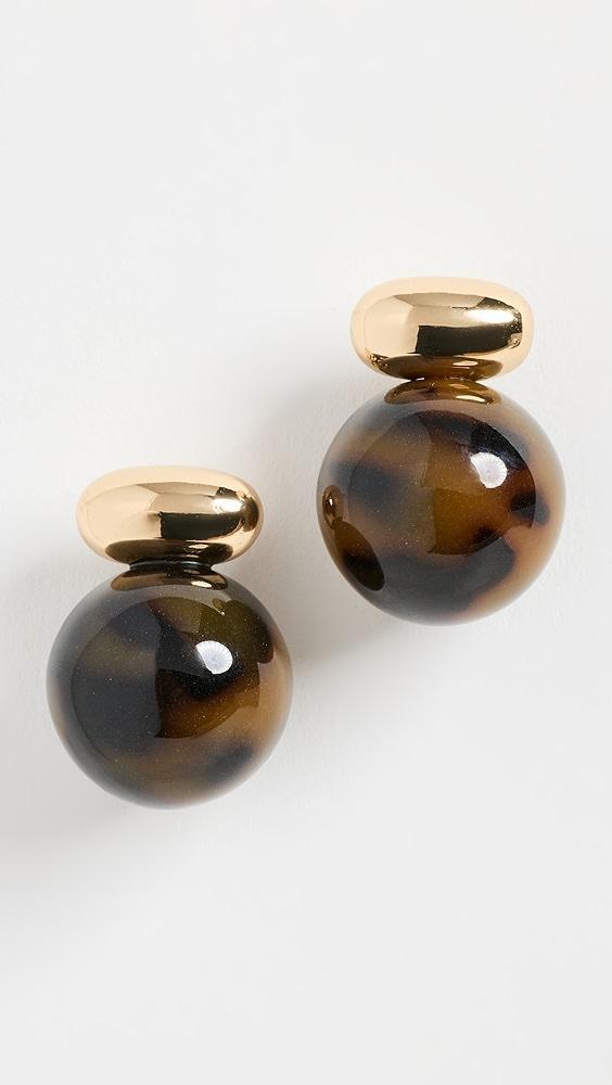 SHASHI Alice Tortoise Earrings | Shopbop Product Image