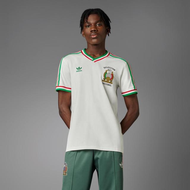 adidas Mexico 1985 Away Jersey Cloud White 2XL Mens Product Image