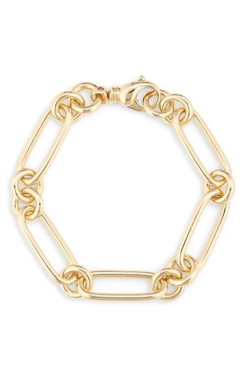 Roberto Coin Oro Classic Paper Clip Chain Bracelet Product Image