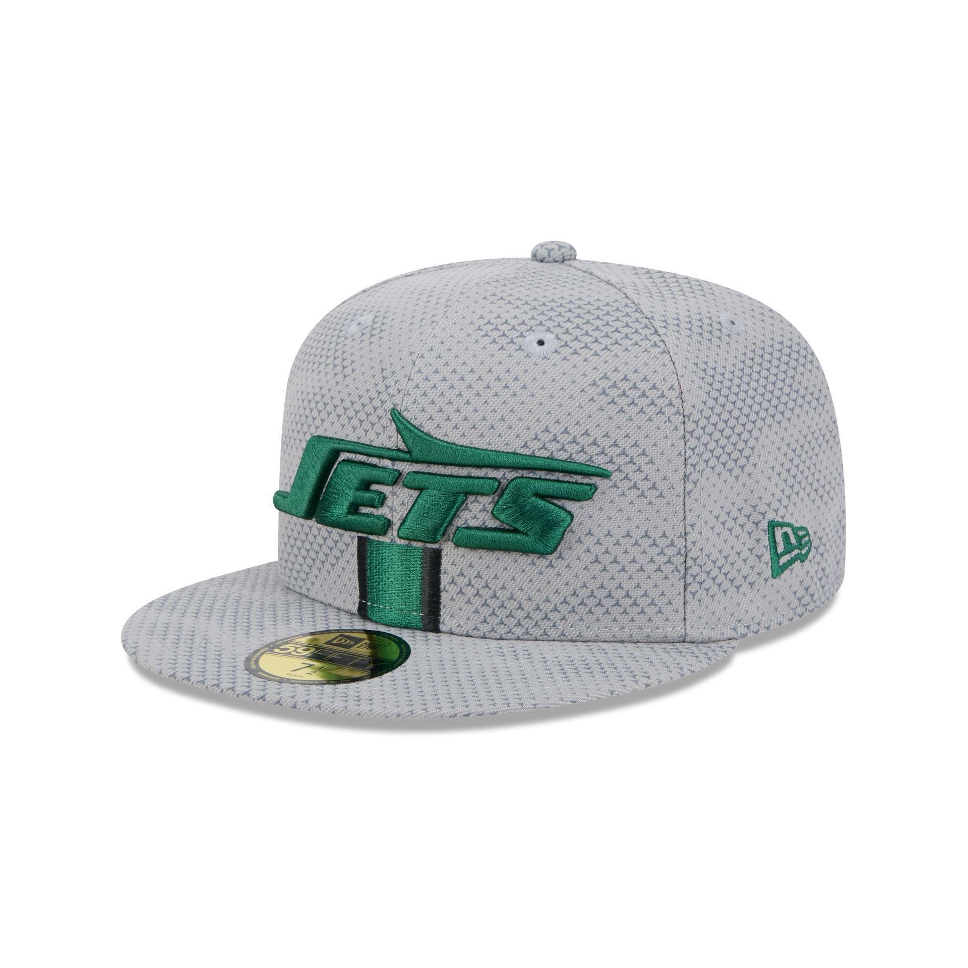 New York Jets 2024 Sideline Gray 59FIFTY Fitted Hat Male Product Image