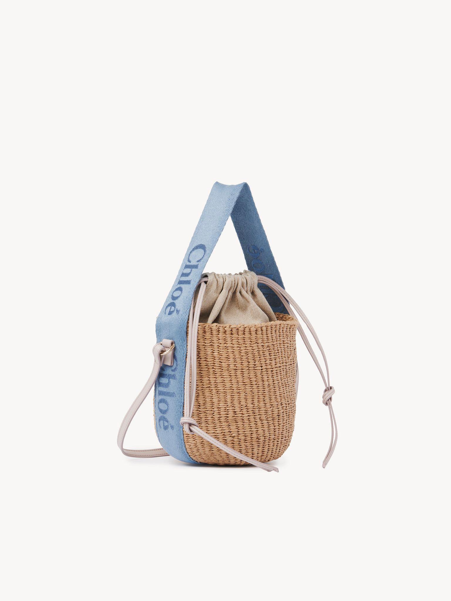 Small Woody tote bag in natural fibers Product Image