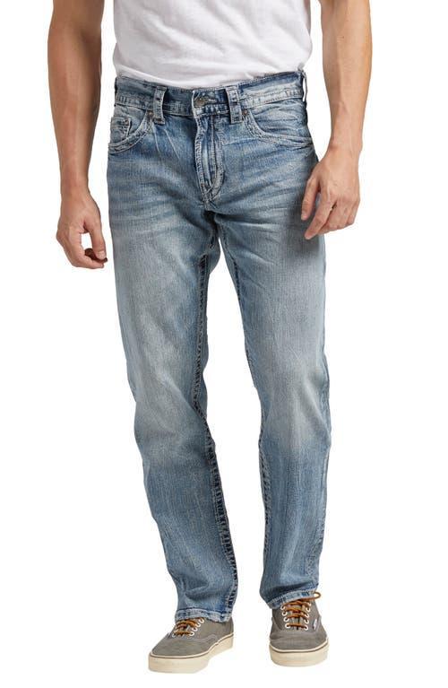 Silver Jeans Co. Eddie Athletic Fit Tapered Legs Jeans Product Image