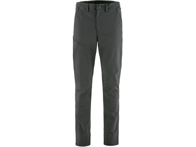 Fjallraven Abisko Trail Stretch Trousers (Dark Grey) Men's Casual Pants Product Image