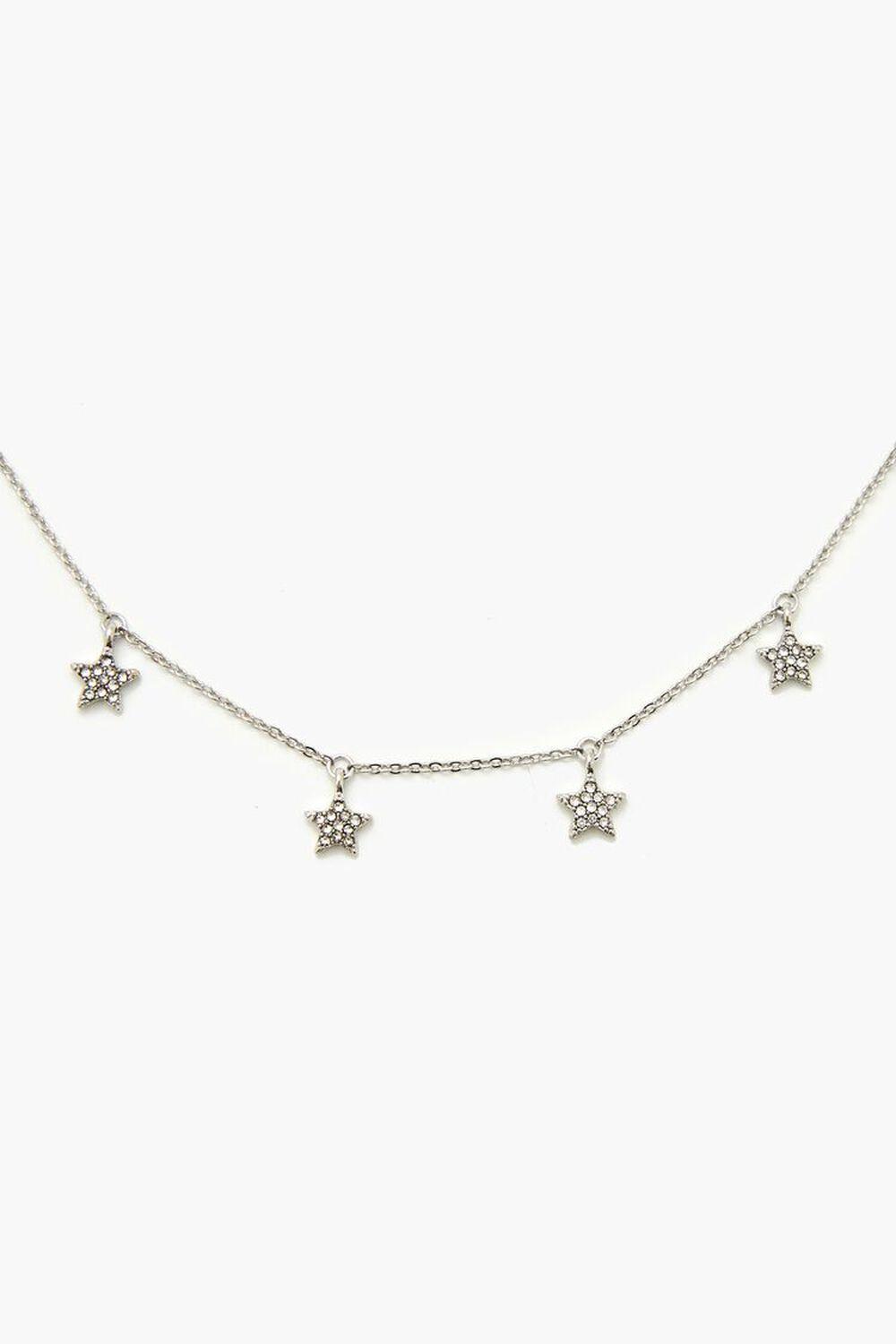 Rhinestone Star Charm Necklace | Forever 21 Product Image