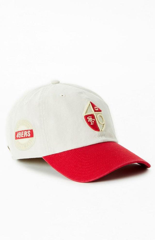 47 Brand San Francisco 49ers Sidestep Clean Up Dad Hat Product Image