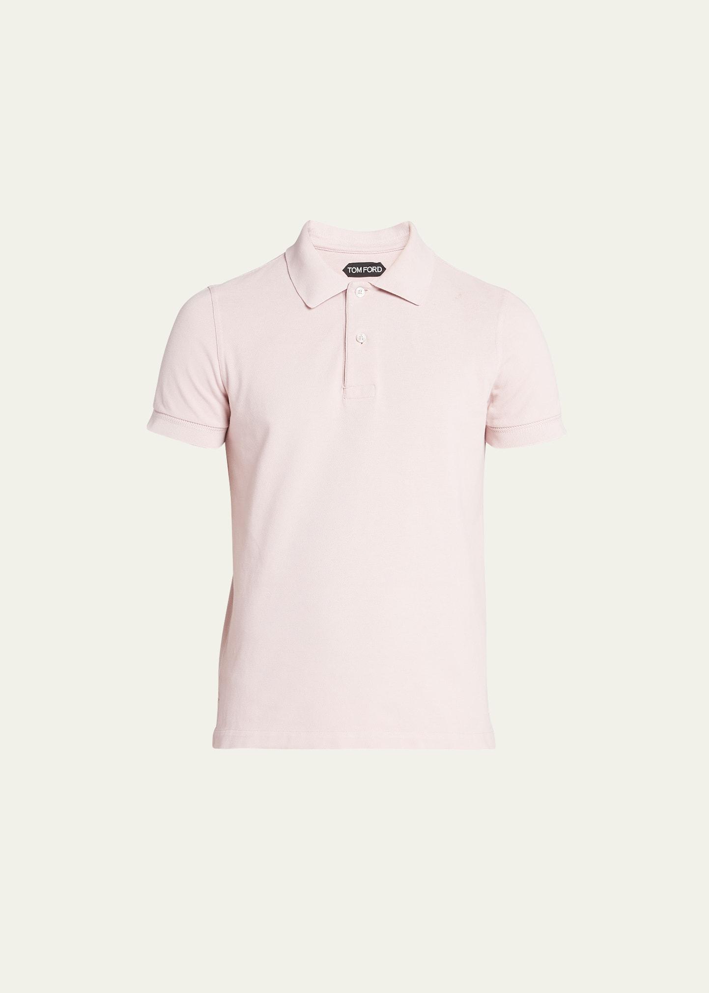 TOM FORD Short Sleeve Cotton Piqu Polo Product Image