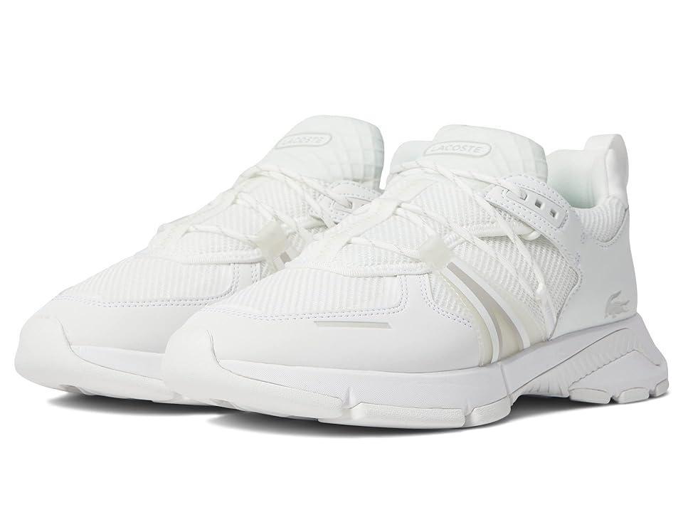 Lacoste L003 0722 1 SMA (White/White) Men's Shoes Product Image