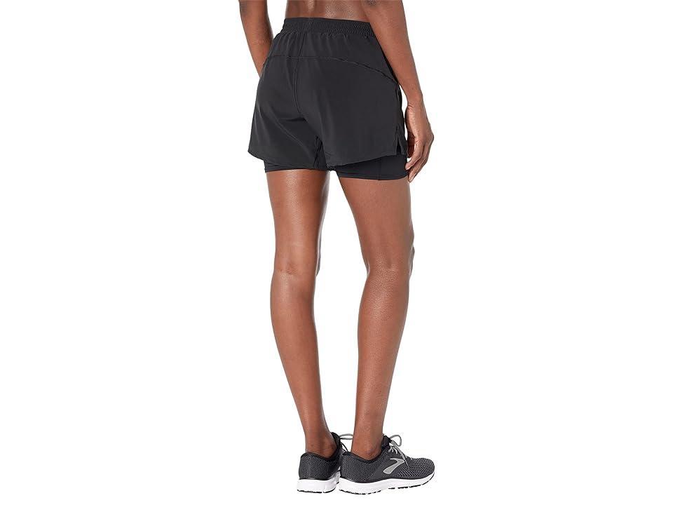 Womens Brooks Moment 5 2-in-1 Short Product Image